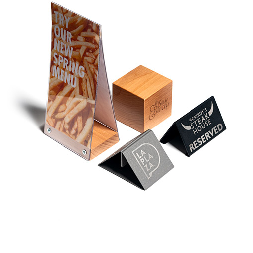 Chevalets de table Chevalets de table